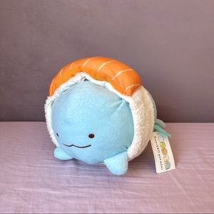 Cute Japan Sumikko gurashi blue salmon Sushi Plush